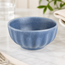 Commercial Deep Snack Bowls Blue 105mm Porcelain 12 Pack
