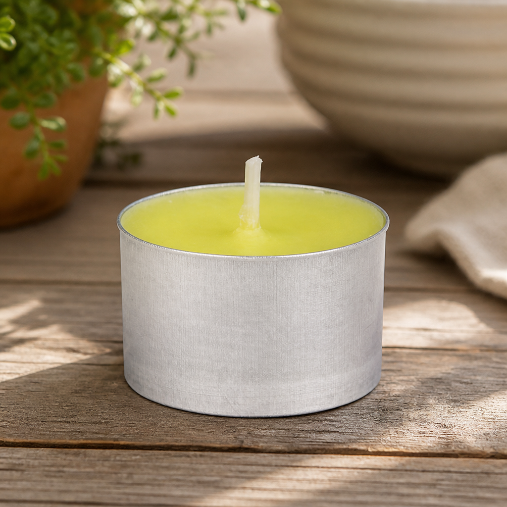 Citronella Tea Lights 50 Pack for Indoor Outdoor Pest Control
