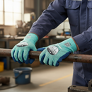 Premium Eco-Friendly Recycled Latex Palm Coated Gloves for Enhanced Grip and Comfort