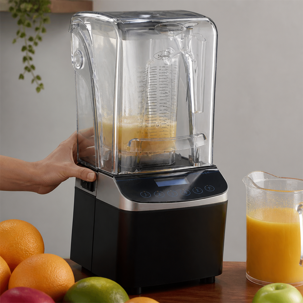 Commercial Silent Bar Blender 2.4L Programmable Kitchen Equipment