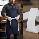 Premium Strong Cotton Apron Ties 12MM x 2M for Secure Fastening of Aprons - High-Quality Professional Grade for Industrial and Commercial Applications