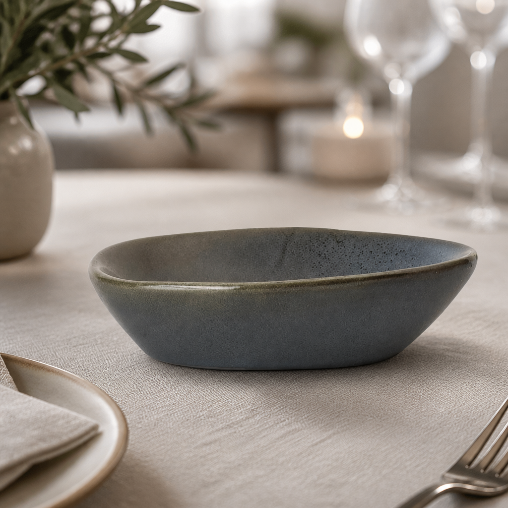 Commercial 2oz Oil Dishes 98mm - Pottery Style 24 Pack