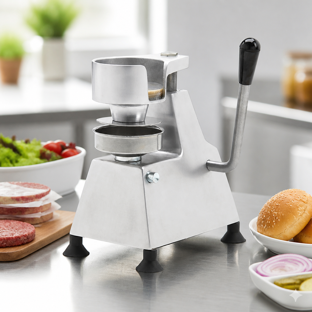 Commercial Manual Hamburger Press 310mm x 305mm x 255mm
