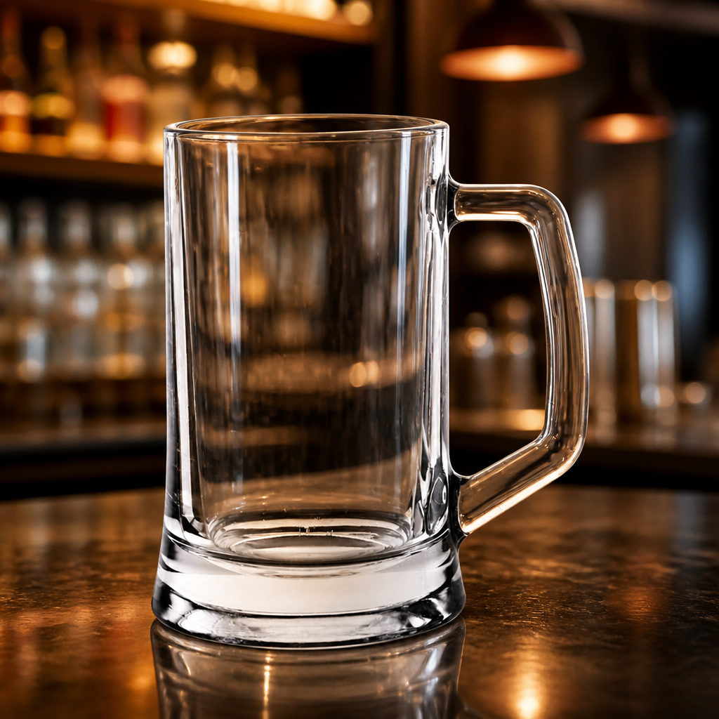 Commercial Beer Tankards 660ml - 12 Pack Glass Drinkware