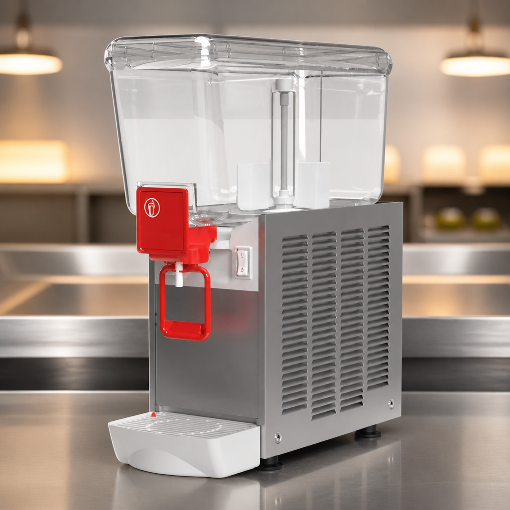 Commercial 12L Chilled Juice Dispenser with Electronic Control