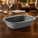 Commercial Vintage Steel Pie Dishes 200x140mm 6 Pack