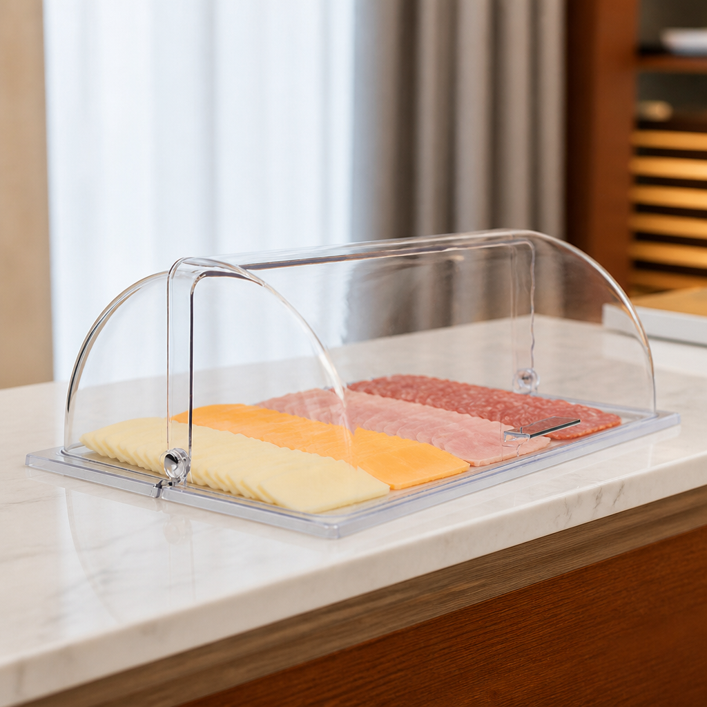 Commercial Plastic Gastronorm Rolltop Cover 1/1 GN