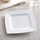 Commercial Square Plates 132mm White Porcelain 12 Pack