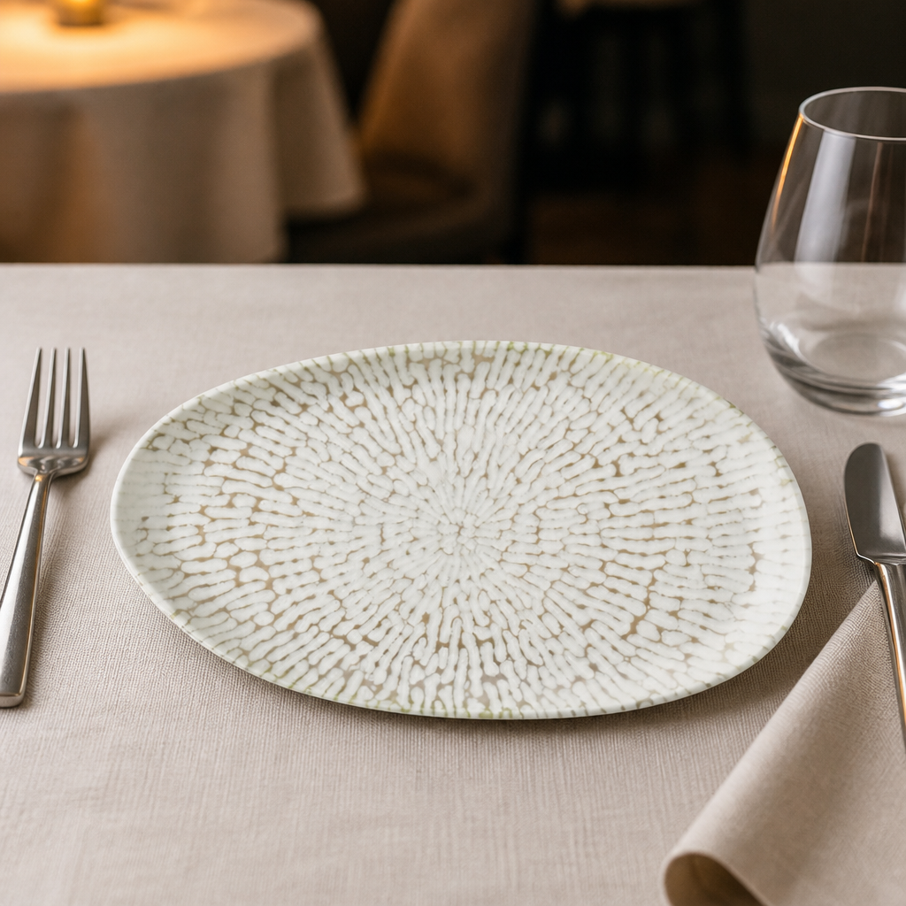 Commercial Oblong Plates 260x150mm Pack of 6