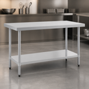 1500mm Commercial Stainless Steel Prep Table Work Bench