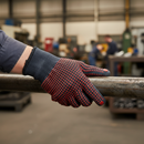 Premium Seamless Nylon Gloves with PVC Dot Coating for Enhanced Grip and Dexterity in General Handling Applications