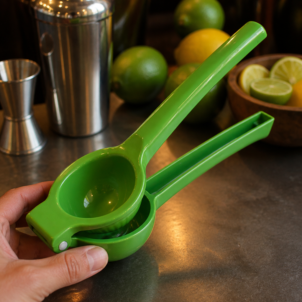 Manual Lime Juicer in durable aluminium, 205mm size