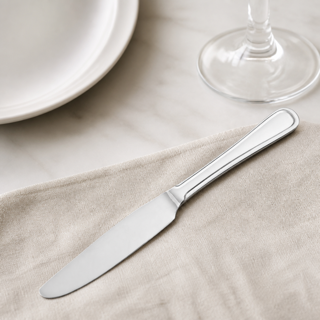 Commercial Dessert Knife 12 Pack 222mm Stainless Steel Cutlery