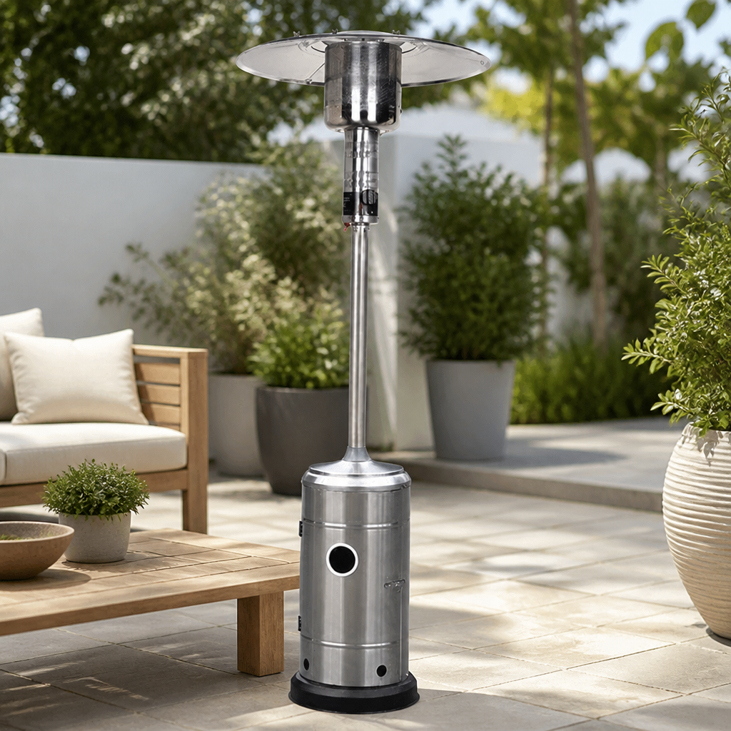 Commercial Stainless Steel Patio Heater 2250mm Height