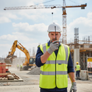 Premium High Visibility Double Band and Brace Waistcoat in Yellow with Reflective Tape for Enhanced Safety
