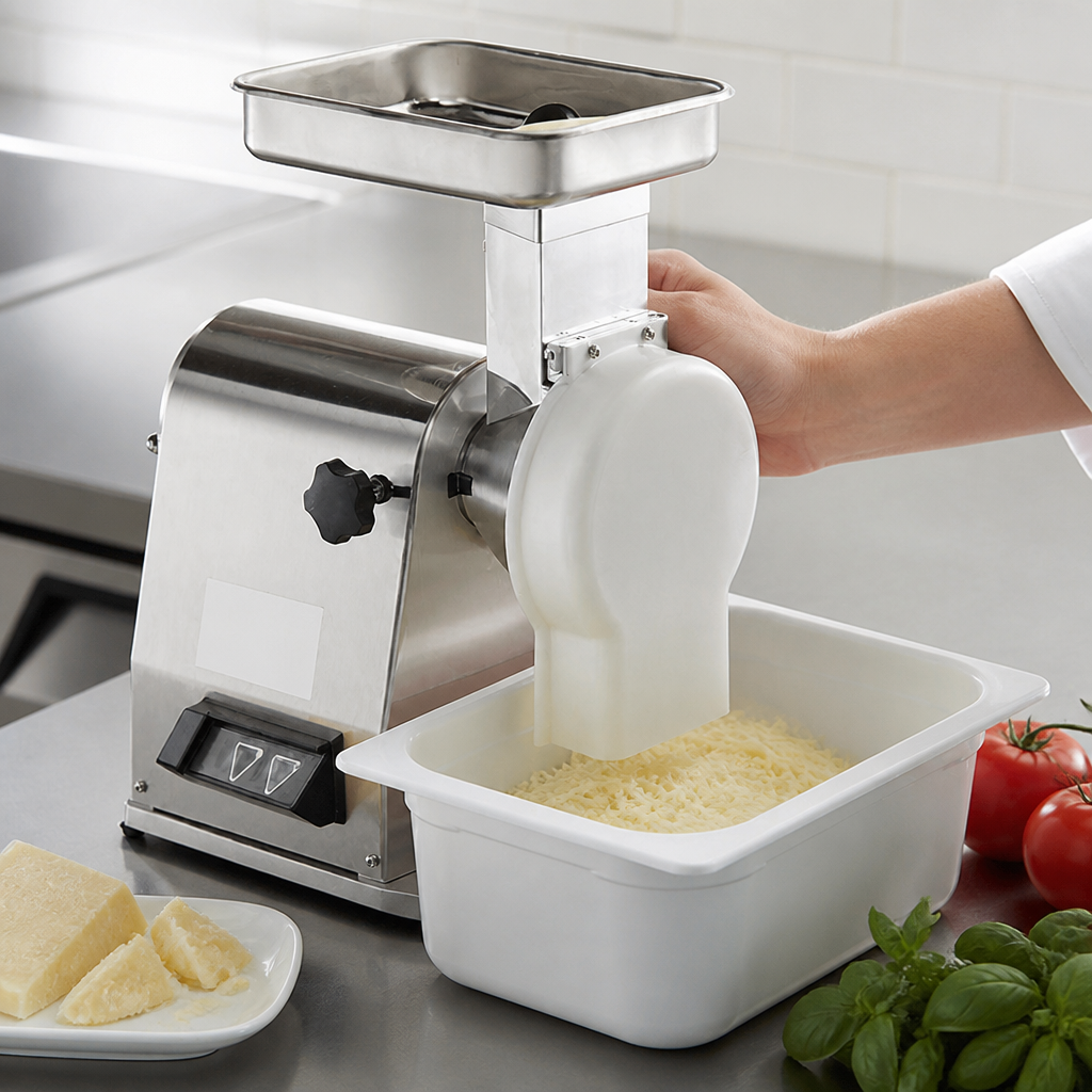 Commercial Electric Cheese Grater for Soft Cheese 400rpm