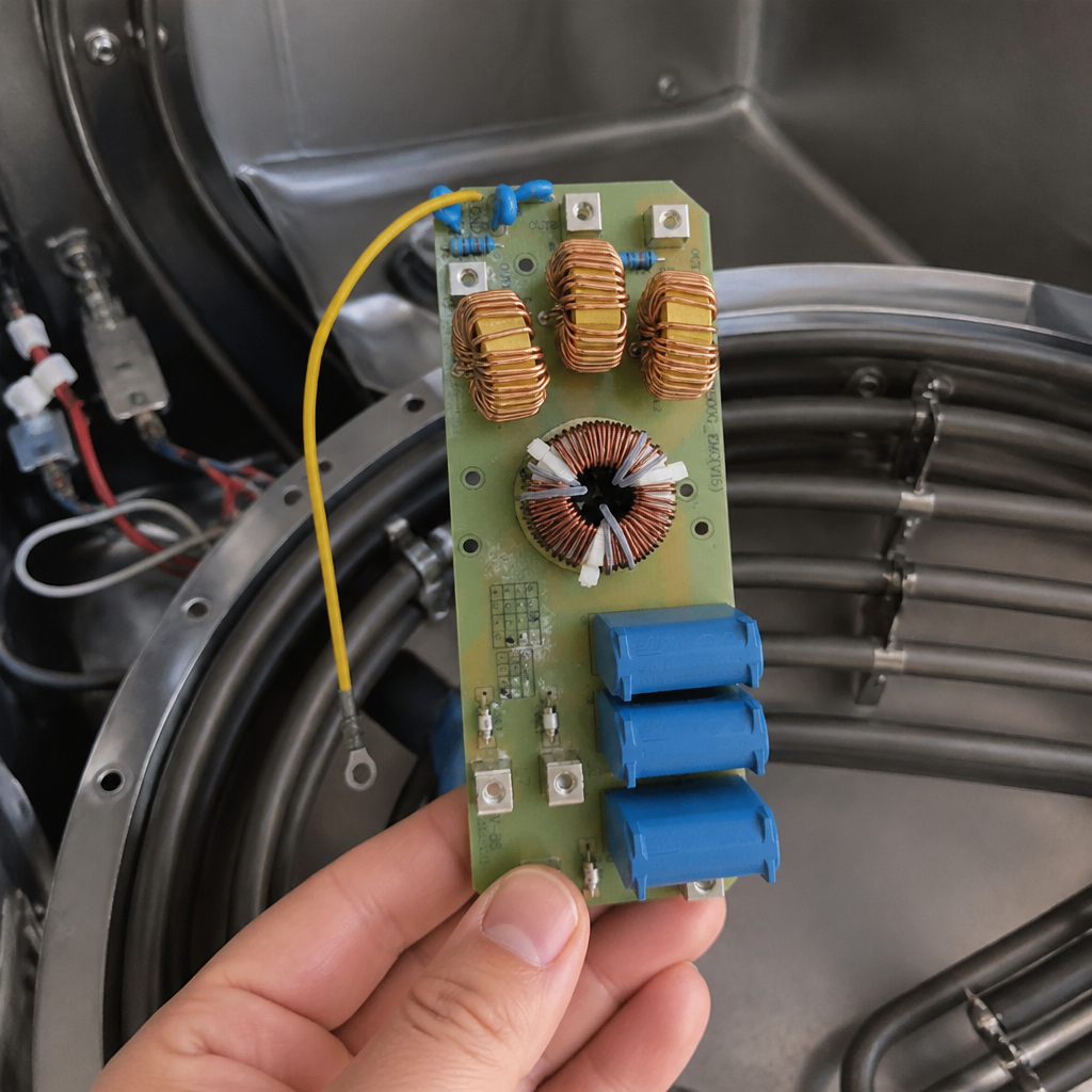 Commercial induction stock pot filter board replacement 30x150mm