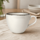 10oz Charcoal Dapple Cups - 36 Pack Commercial Crockery Set