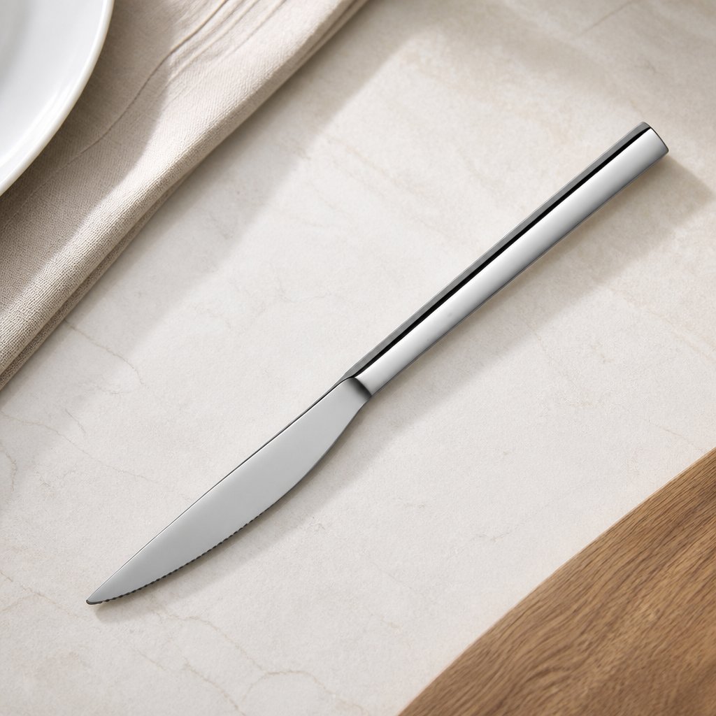 Commercial Steak Knives Set of 12 - Premium Stainless Steel