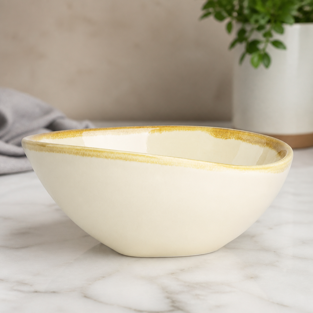 Commercial Soup Bowls 165mm Sandstone 425ml 6 Pack