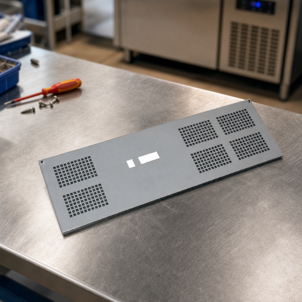 Commercial Prep Counter Front Panel 256mm High 900mm Wide