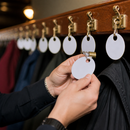 Commercial Cloakroom Hangers with Numbered Security Hooks