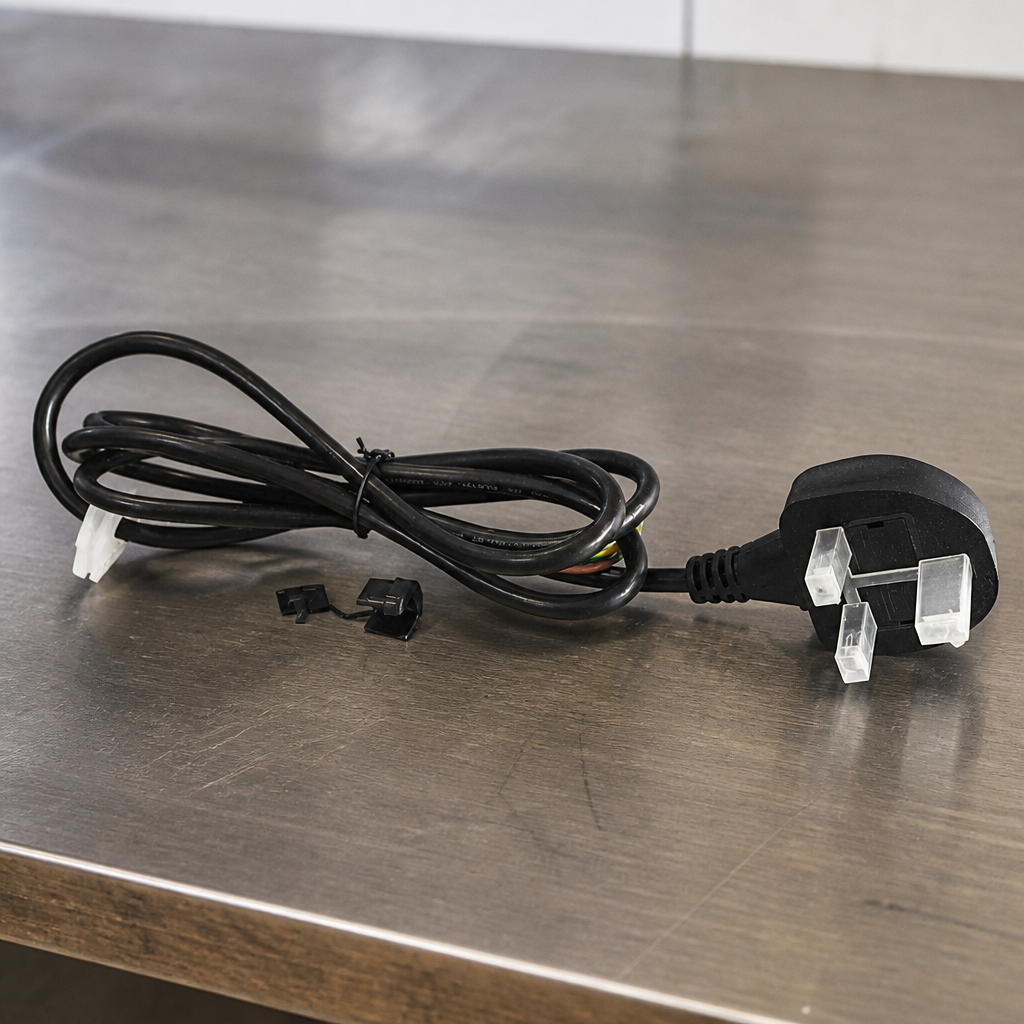 Copper Power Cord Assembly for Commercial Glasswasher 54mm High