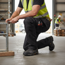 Premium Heavy Duty Holster Trousers in Black with Adjustable Sizes 28-44 for Enhanced Work Performance