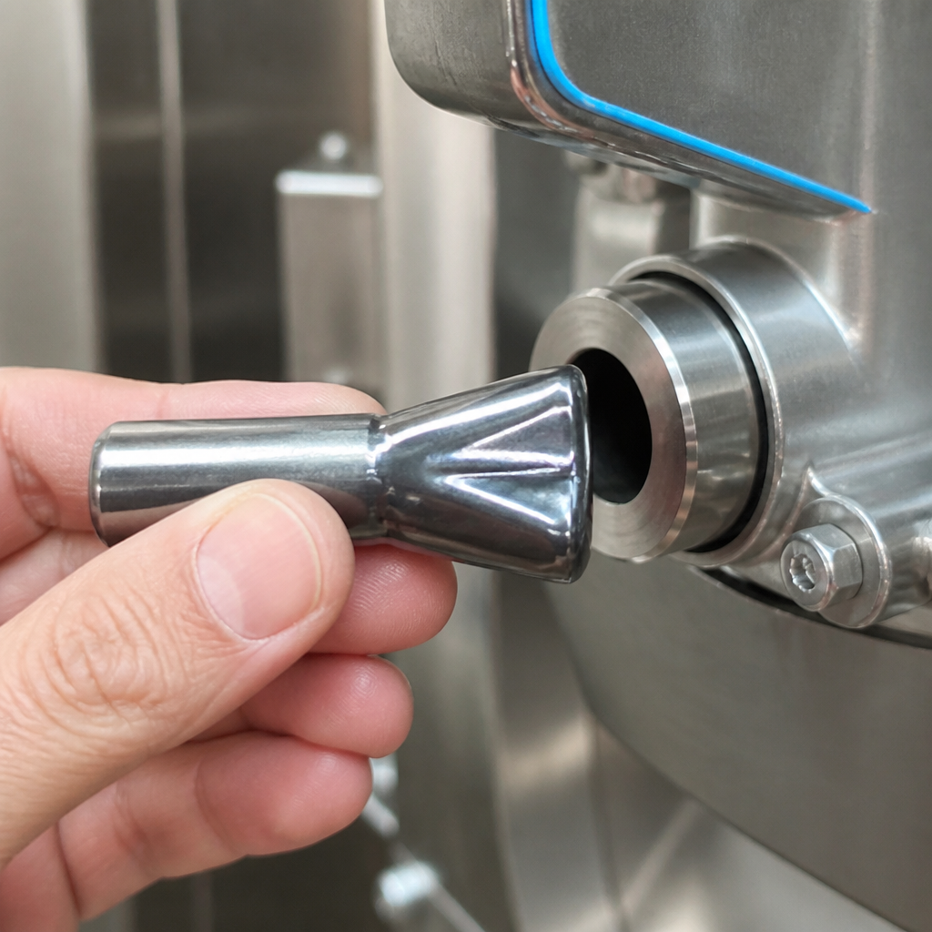 Short plastic replacement fasten screws for ice cream maker