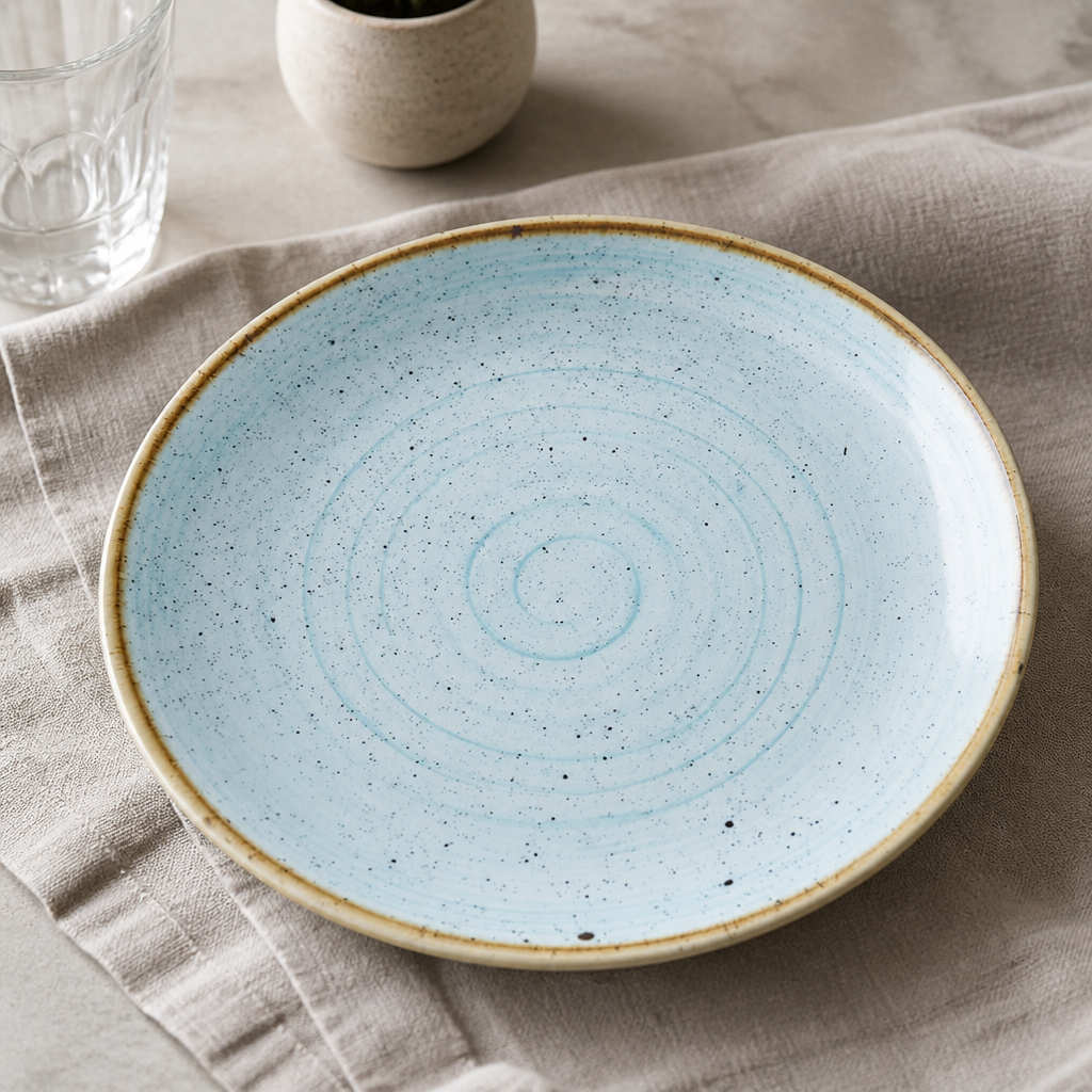 Commercial Duck Egg Coupe Plates 228mm - 12 Pack