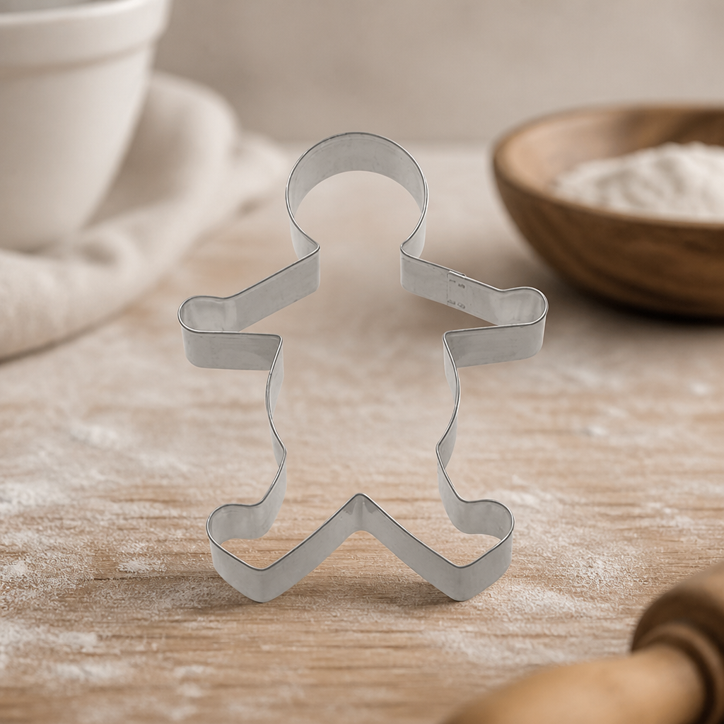 85mm Commercial Gingerbread Man Cookie Cutter for Baking