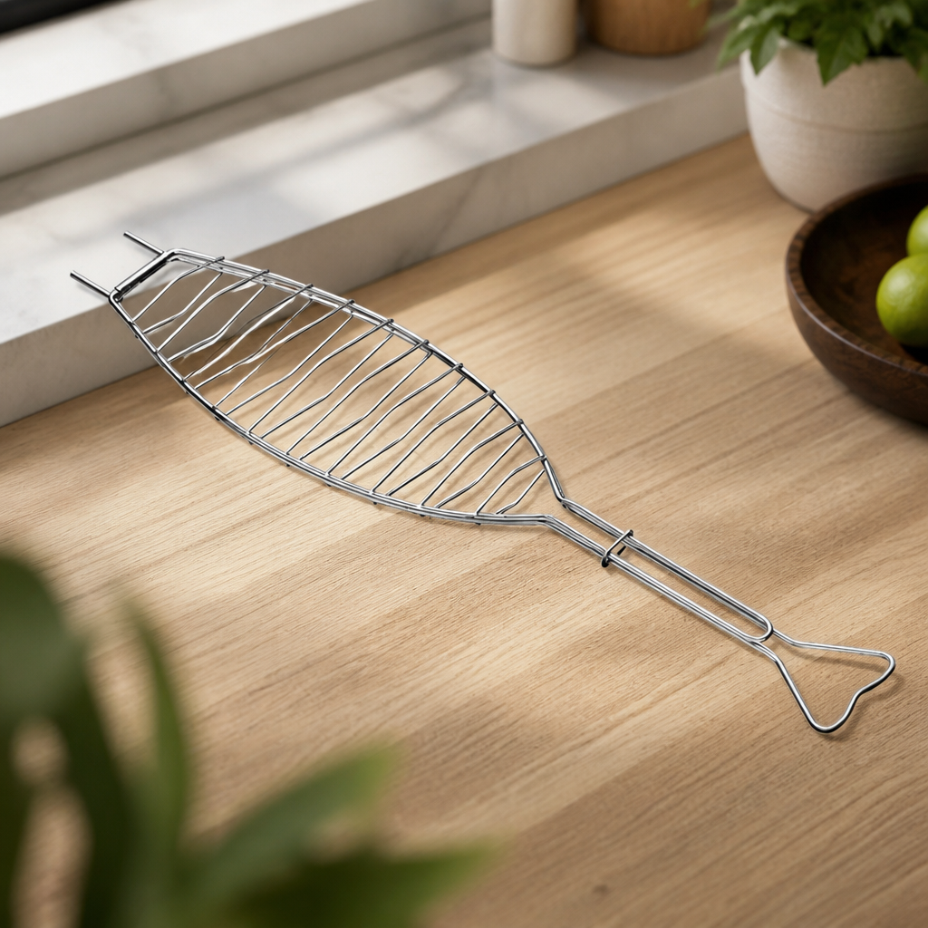 Commercial Stainless Steel Fish Grill Rack 785mm