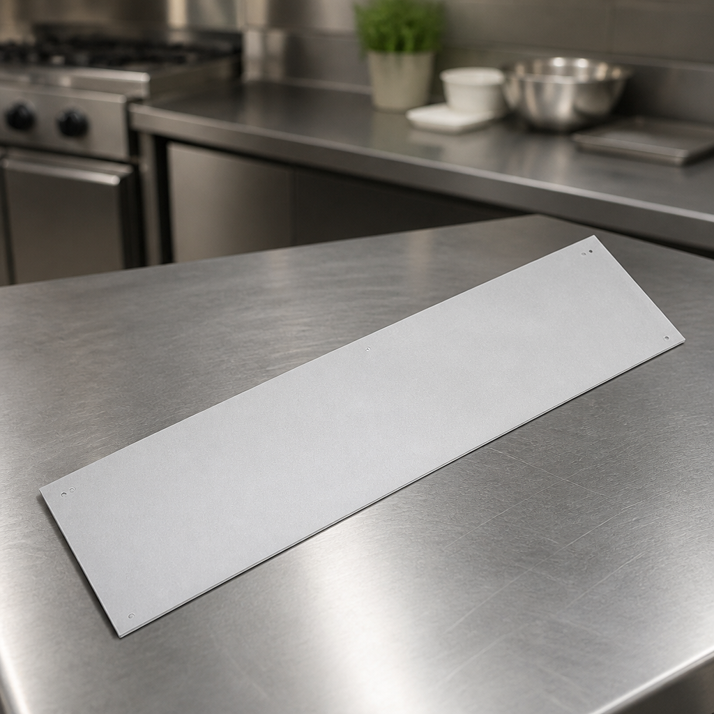 Commercial Back Glass Panel 194mm High x 1368mm Wide