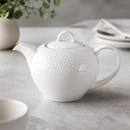 Commercial Beverage Pot 426ml White Teapot 4 Pack