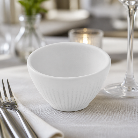 Commercial Dipping Pots Grey 70mm 0.06 Ltr 12 Pack