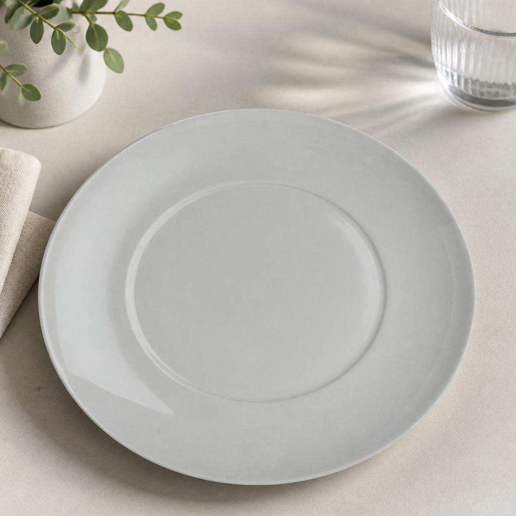 Commercial Porcelain Plates 241mm 24 Pack