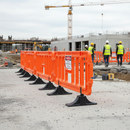 Premium Moulded Plastic Barrier Feet for 4-Gate Systems - Durable and Reliable Support