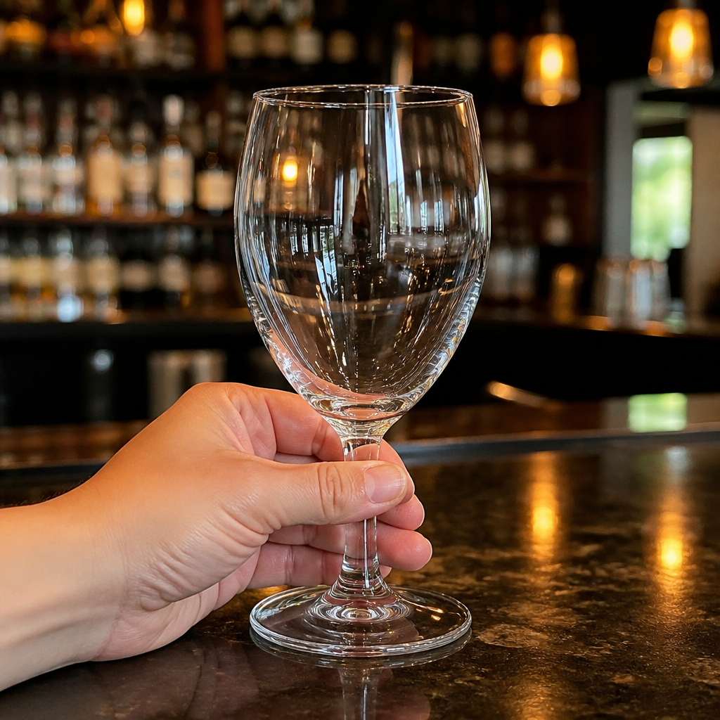 350ml CE marked commercial wine glasses for catering