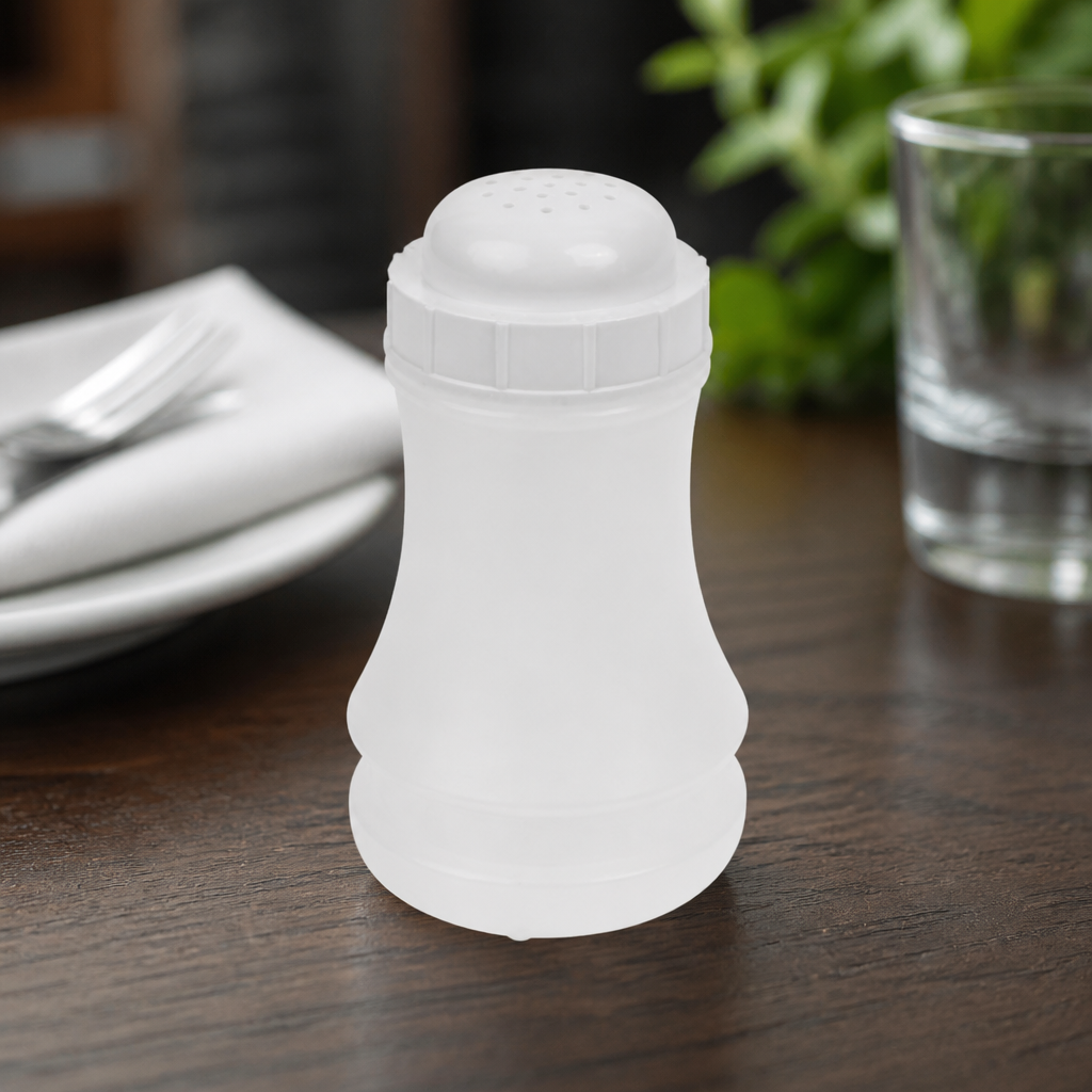 Large Capacity Plastic Salt Shaker for Commercial Kitchens
