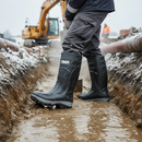 Premium Thermal Wellies S5 HRO SRC CI - Metal Free, Water Resistant, Cold Insulation to -50°C, Antistatic and Anti-Shock Protection