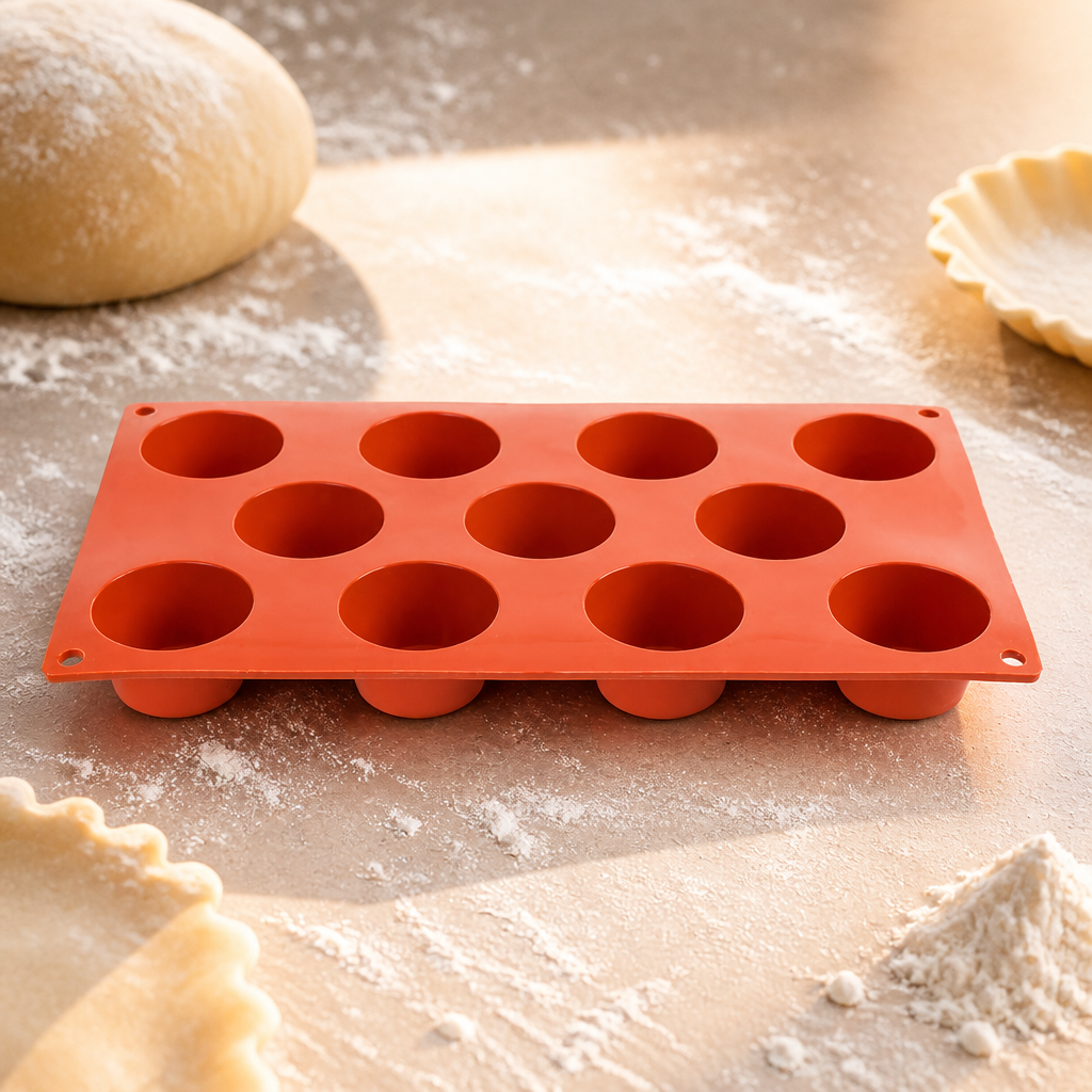 Commercial Silicone Mini Muffin Mould 11 Cup Non-Stick