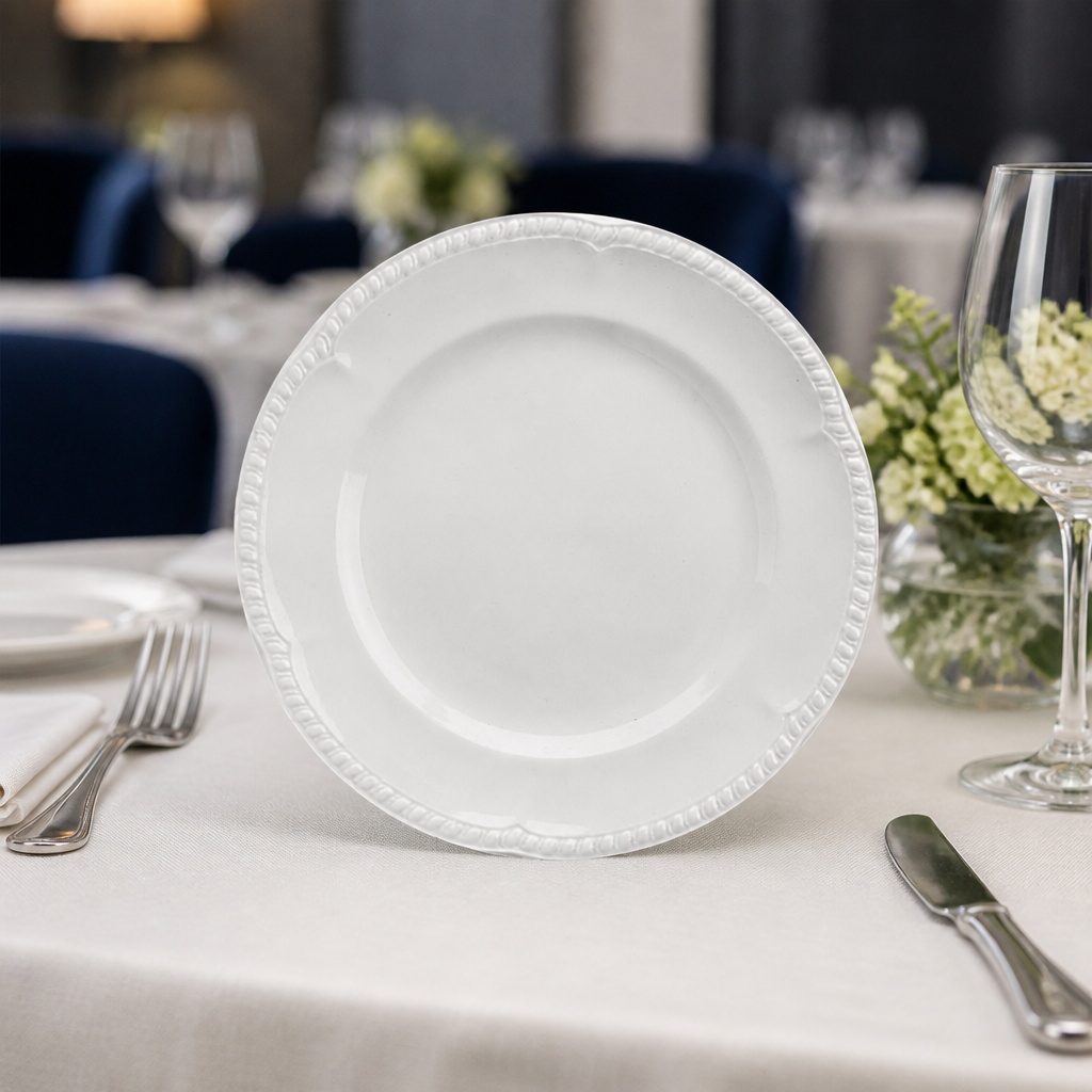 Commercial Porcelain Plates 280mm - 12 Pack