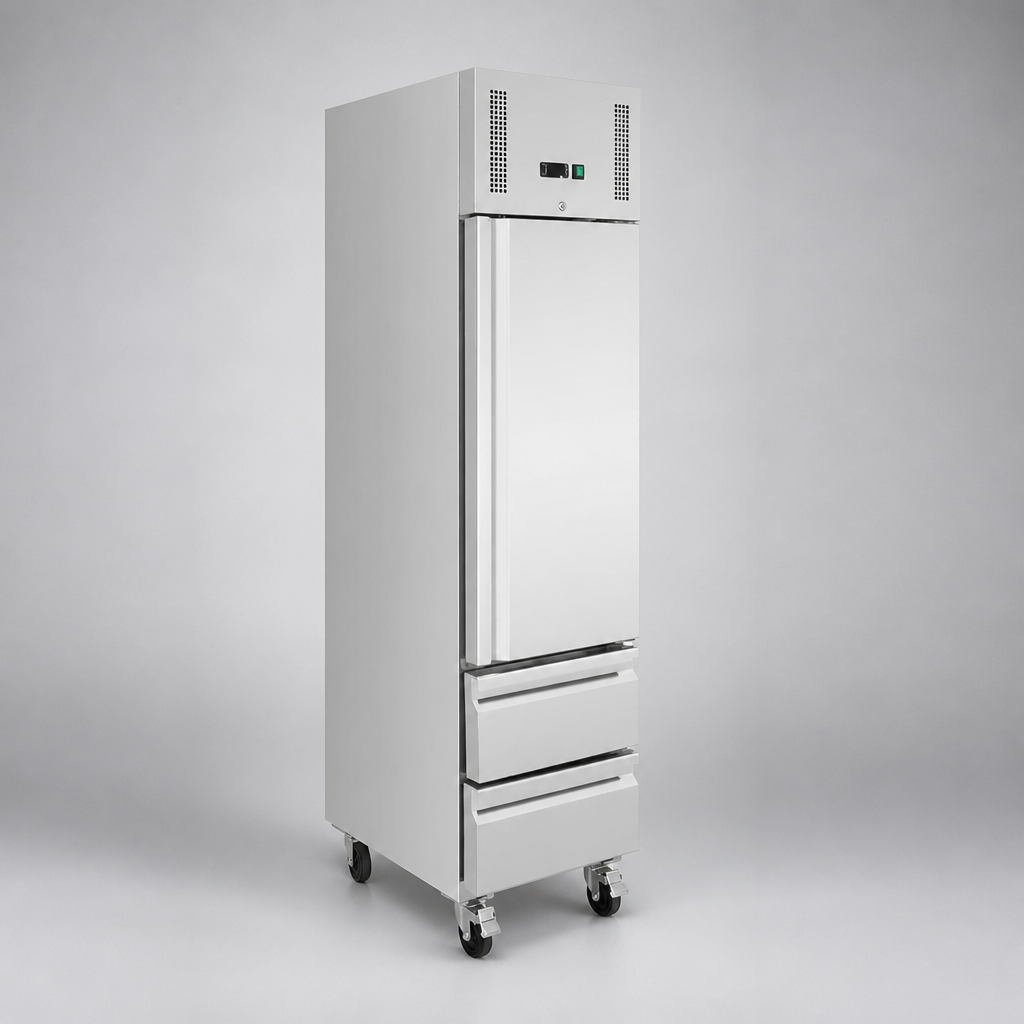 Commercial Slimline GN Cabinet Refrigerator 2°C to 8°C 250W
