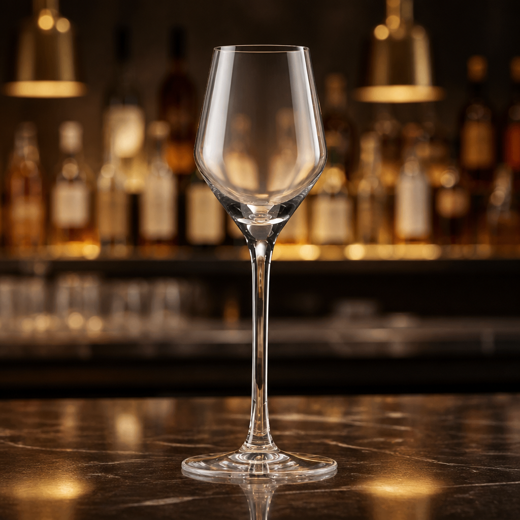 Set of 6 elegant 140ml commercial port glasses
