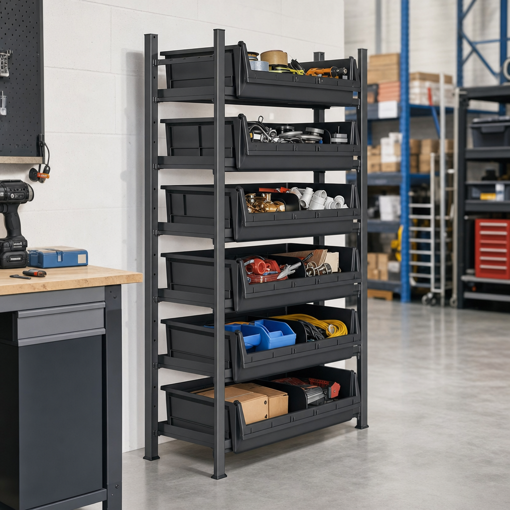 8 Tray Single Storage Frame with Trays