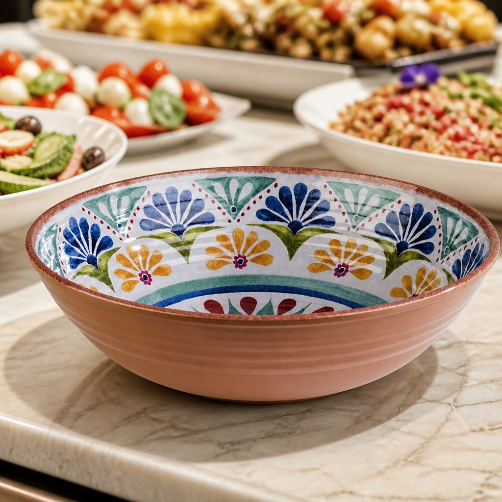 Commercial Melamine Bowl 310mm diameter 3L capacity