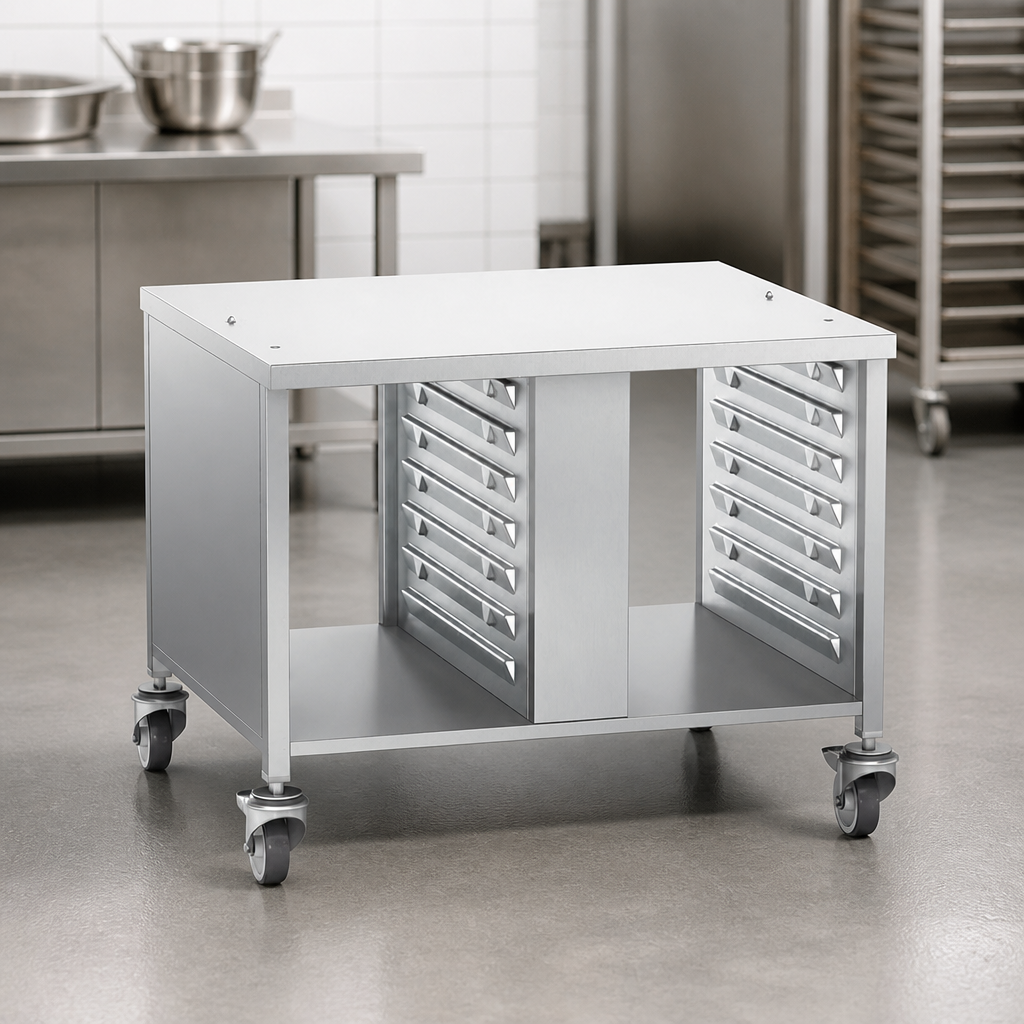 Stand for 6-1/1 and 10-1/1 professional cooking systems