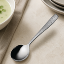 Commercial Bamboo Soup Spoons 12 Pack for Catering Use