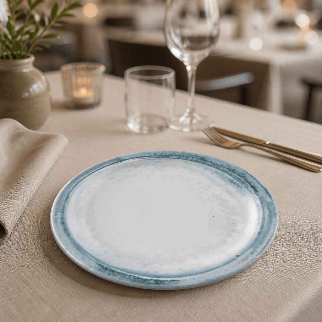 Commercial Finca Plates 254mm Semi-Matte Finish 12 Pack