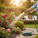 Premium Reinforced Water Garden Hose 1/2" x 45M - Kink Resistant with High Tensile Strength for Garden and Site Tasks